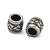 Column 304 Stainless Steel European Beads STAS-E214-10AS-07-2