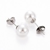 Ball 304 Stainless Steel Jewelry Sets SJEW-H302-19-5