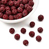 Pave Disco Ball Beads RB-H258-8MM-208-1