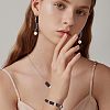 2 Strands Natural Lava Rock Beads Strands G-NB0002-19-5