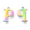 Ion Plating(IP) 304 Stainless Steel Charms STAS-H112-P-M-2