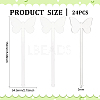 24Pcs Transparent Acrylic Stirring Rods AJEW-FG0003-15B-2