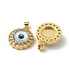 Golden Brass Pendants KK-L209-008G-06-2