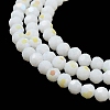 Opaque Glass Beads Strands EGLA-A035-P4mm-L01-3