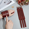Punk Rock Style Leather Bracelets BJEW-WH0816-013A-3
