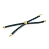 Nylon Cords Bracelet Makings Fit for Connector Charms AJEW-P116-01G-22-2