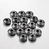 Tibetan Style Alloy Spacer Beads TIBEB-R011-B-FF-1