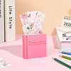 Plastic Book-shaped Bookmark Holder AJEW-WH0609-623A-4