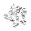 304 Stainless Steel Lobster Claw Clasps STAS-H353-A-02-2