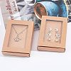 Foldable Drawer Type Creative Kraft Paper Box LS-CON-WH0077-12-6