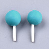 Handmade Polymer Clay 3D Lollipop Embellishments CLAY-T016-82B-2