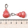 Dyed Synthetic Rhodochrosite Pendants G-B127-03P-05-4