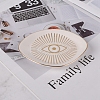 Eye Ceramic Jewelry Plates EVIL-PW0004-13-2