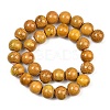 Handmade Fancy Antique Glazed Porcelain Ceramic Round Beads Strands PORC-L019-13mm-02-4