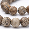 Dyed Natural Agate Beads Strands LS-G-Q462-130D-6mm-3