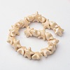 Handmade Porcelain Starfish/Sea Stars Beads Strands X-PORC-E007-03-2