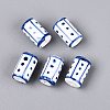 Handmade Porcelain Ceramic Beads PORC-Q005-04A-1