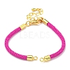Nylon Cords Bracelet Makings Fit for Connector Charms AJEW-P116-02G-12-1