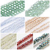 Electroplate Glass Beads Strands EGLA-J025-F-M-1