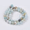 Natural Flower Amazonite Beads G-H1431-2-2