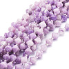 Natural Lilac Jade Beads Strands G-E569-C11-1