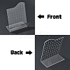 4Pcs 2 Styles Acrylic Earring Display Frame EDIS-YW0001-07-3