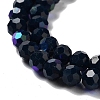 Opaque Glass Beads Strands EGLA-A035-P6mm-L35-3