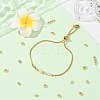 20Pcs 5 Styles Brass Pave Clear Cubic Zirconia Links Connector Charms KK-FS0002-05-4
