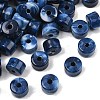 Two-Color Opaque Acrylic Imitation Gemstone Beads AC-CBA3EFE-02R-1