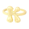 Rack Plating Brass Open Cuff Rings RJEW-S394-01G-K-1