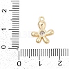 Brass Micro Pave Cubic Zirconia Pendants LS-ZIRC-P122-03A-G-3
