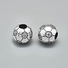 925 Sterling Silver European Beads STER-I019-06AS-2