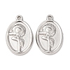 304 Stainless Steel Pendants STAS-I358-12P-05-1