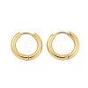 Ion Plating(IP) 304 Stainless Steel Huggie Hoop Earrings LS-EJEW-F111B-16mm-G-2