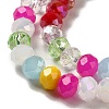 Glass Beads Strands EGLA-A034-M6mm-29-4