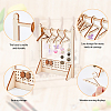 Wooden Earring Display Stands EDIS-WH0035-03D-4
