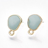 Alloy Stud Earring Findings PALLOY-S177-39B-1