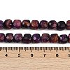 Natural Tiger Eye Dyed Beads Strands G-H028-A01-07A-3