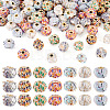 100Pcs Vintage Straight Hole Small Fragrant Fabric Beads FIND-TA0006-79-1