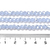 Imitation Jade Glass Beads Stands EGLA-A035-J4mm-B03-5