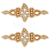 Alloy Rhinestone Ornmament Accessories DIY-WH0021-82G-1