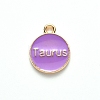 Alloy Enamel Pendants ENAM-S124-01B-01C-3