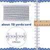 Polyester Lace Ribbon OCOR-WH0078-112B-2