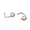 304 Stainless Steel Earring Finding STAS-L282-001P-2
