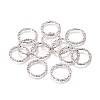 Tibetan Style Alloy Linking Rings TIBE-L007-01AS-FF-1