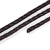 Braided Cowhide Leather Cord NWIR-N005-01B-4mm-3