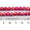 Dyed Natural Regalite/Imperial Jasper/Sea Sediment Jasper Beads Strands G-B124-C02-07-3