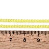 Transparent Glass Beads Strands GLAA-H021-03-23-4