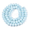 Electroplate Glass Beads Strands LS-EGLA-A044-P8mm-B06-3