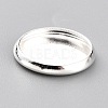 304 Stainless Steel Cabochon Settings STAS-Y001-12C-S-4